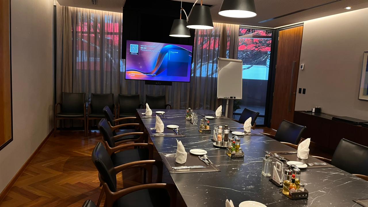 Auditório Moderno com Iluminação LED